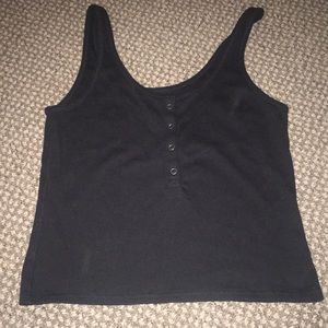 button up tank top